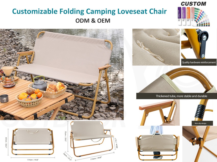 ဒီ Folding Camping Bench Chair က အရမ်းမိုက်တယ်။ ကြည့်ရတာ အရမ်းအဆင်ပြေတယ်။