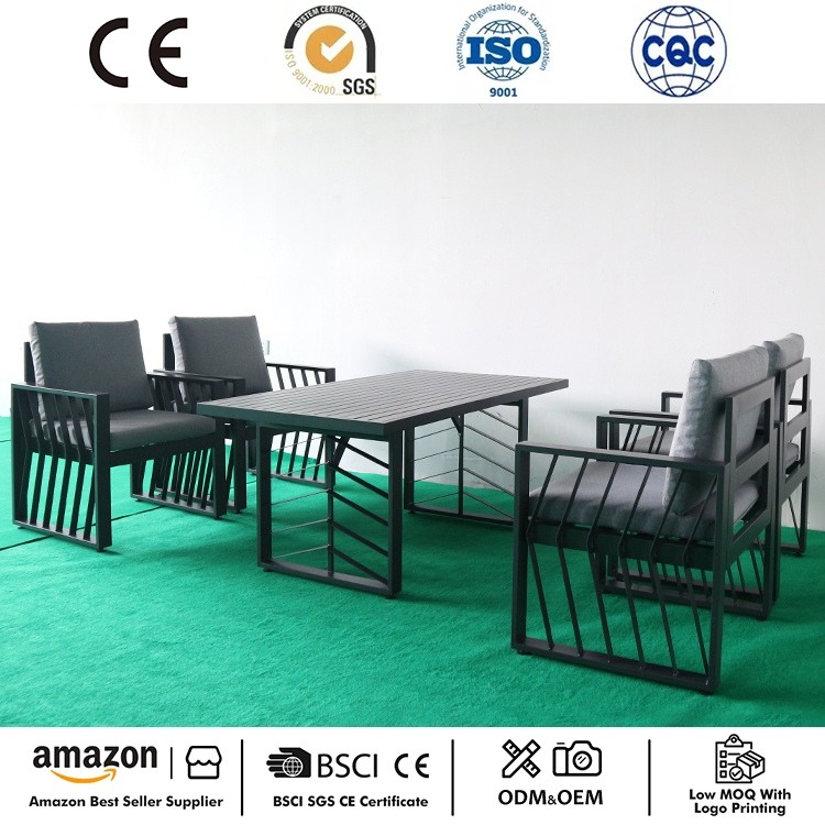 နောက်ဆုံးပေါ် ဝရံတာ ပရိဘောဂ 5-Piece ထမင်းစားခန်း