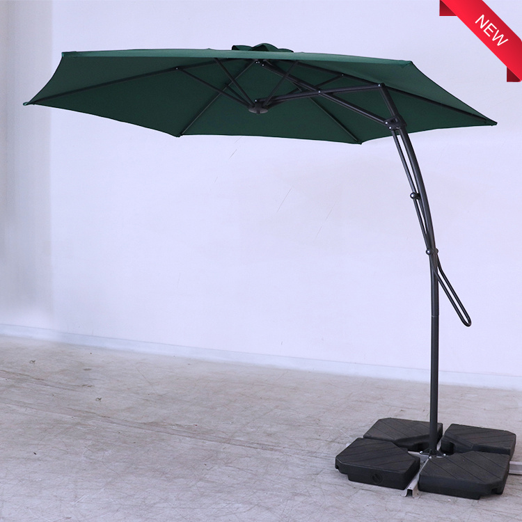 နောက်ဆုံးပေါ် 10FT Patio Cantilever Offset Umbrella