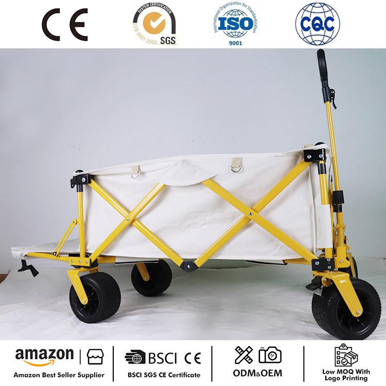 Outdoor Collapsible Beach Wagon လှည်း