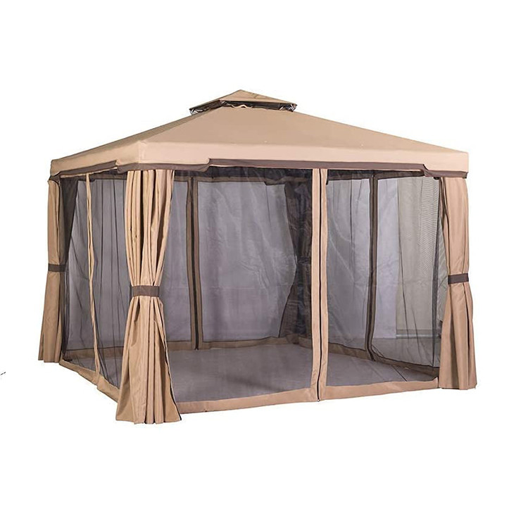 ပြင်ပဝရံတာ 10x10Ft ဥယျာဉ် Gazebos