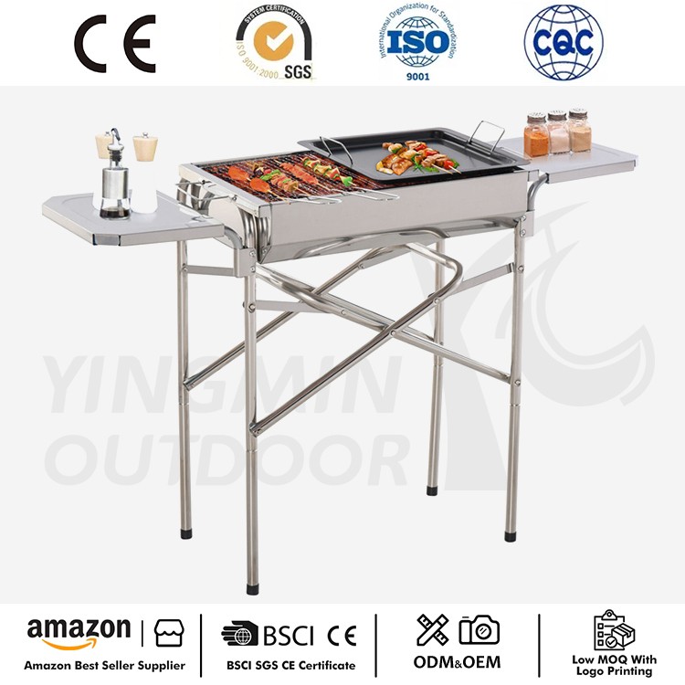 Portable BBQ Charcoal Barbecue အသားကင်