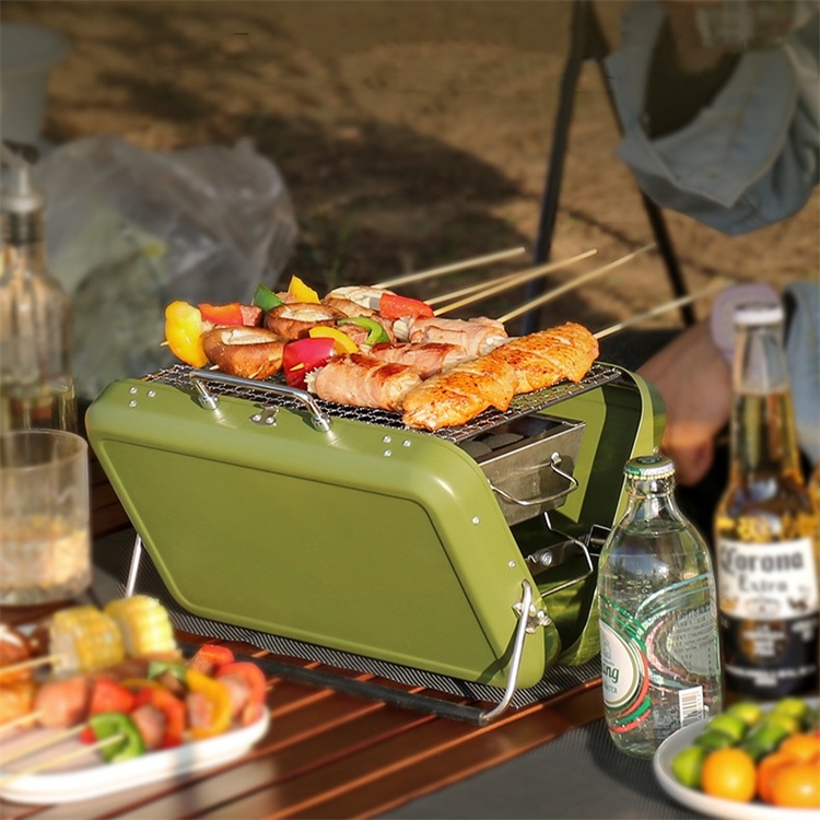 အိတ်ဆောင် BBQ ခရီးဆောင်သေတ္တာ
