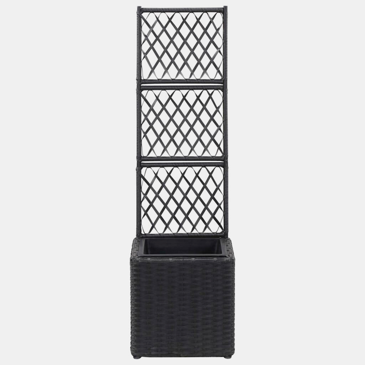 Trellis Planter Box ဖြင့် မြှင့်တင်ထားသော ဥယျာဉ်အိပ်ရာ